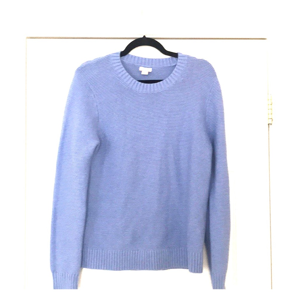 J. CREW CLASSIC CREWNECK SWEATER, SIZE M